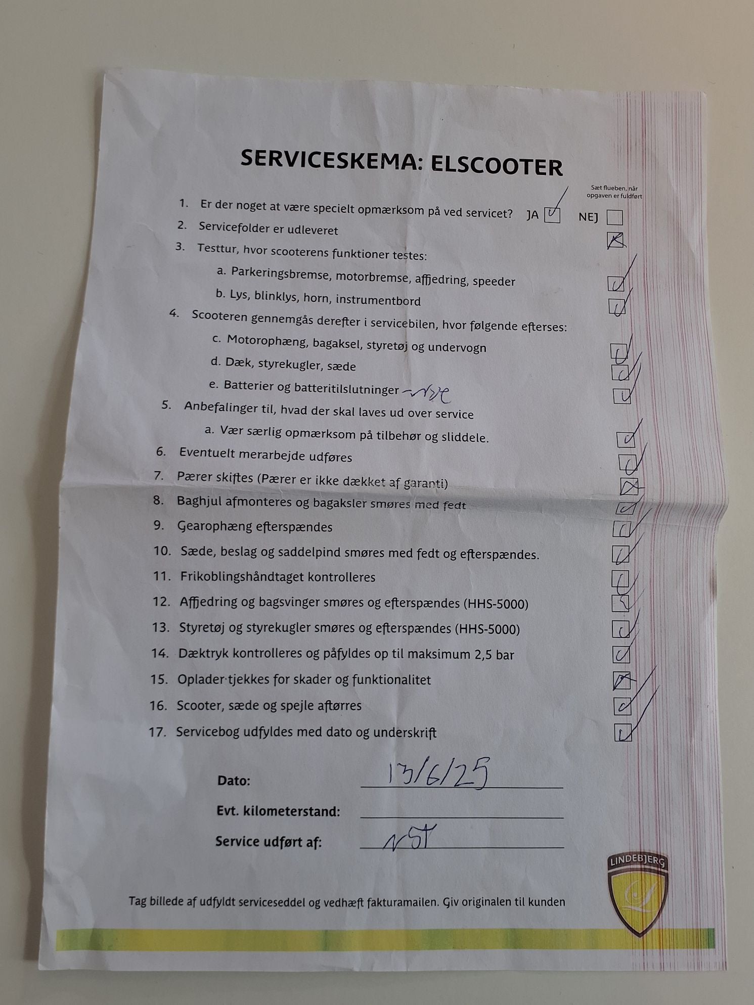 Lindebjerg LM 200 elscooter